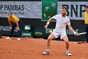 French Open - Novak Djokovic Defeats Corentin Moutet
