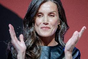 Queen Letizia At Solo de Ciencia’Final - Madrid