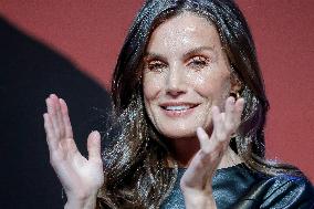 Queen Letizia At Solo de Ciencia’Final - Madrid