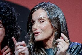 Queen Letizia At Solo de Ciencia’Final - Madrid