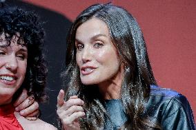 Queen Letizia At Solo de Ciencia’Final - Madrid