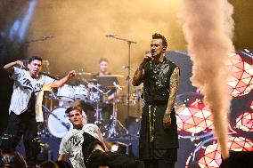 Billy Crawford Performs At The L Olympia - Paris