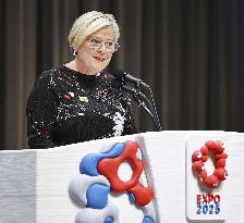 Icelandic President at Osaka Expo