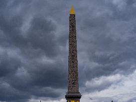 Illustration - Cloudy Weather in Paris