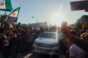 Syrians Celebrate 10 Years Since Ariha Liberation