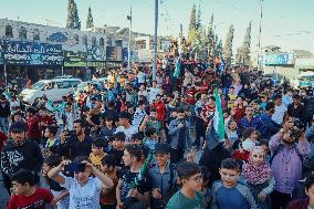 Syrians Celebrate 10 Years Since Ariha Liberation