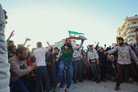 Syrians Celebrate 10 Years Since Ariha Liberation
