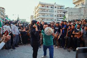 Syrians Celebrate 10 Years Since Ariha Liberation