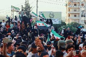 Syrians Celebrate 10 Years Since Ariha Liberation