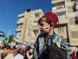 Syrians Celebrate 10 Years Since Ariha Liberation