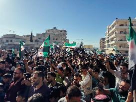 Syrians Celebrate 10 Years Since Ariha Liberation