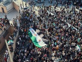 Syrians Celebrate 10 Years Since Ariha Liberation
