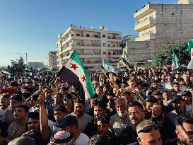Syrians Celebrate 10 Years Since Ariha Liberation