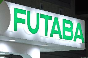 Futaba Sangyo's signboard and logo