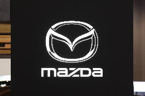 Mazda signage and logo