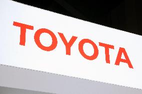 Toyota Motor Corporation signboard and logo