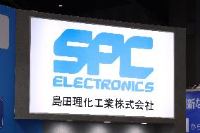 SPC Electronics Corporation signage and logo