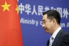 Chinese Foreign Ministry spokesman
