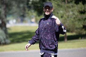France Players arrives for Training - Clairefontaine-en-Yvelines