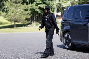 France Players arrives for Training - Clairefontaine-en-Yvelines