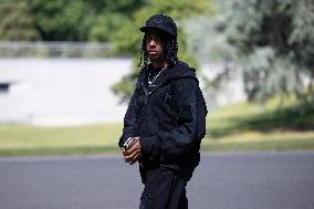 France Players arrives for Training - Clairefontaine-en-Yvelines