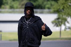 France Players arrives for Training - Clairefontaine-en-Yvelines