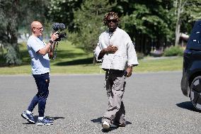 France Players arrives for Training - Clairefontaine-en-Yvelines