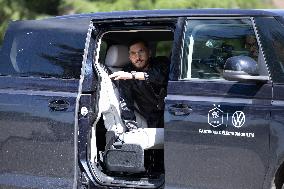 France Players arrives for Training - Clairefontaine-en-Yvelines