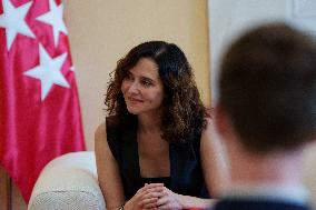 Ayuso Receives The French Ambassador To Spain - Madrid