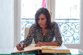 Ayuso Receives The French Ambassador To Spain - Madrid