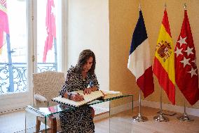 Ayuso Receives The French Ambassador To Spain - Madrid