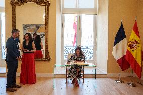 Ayuso Receives The French Ambassador To Spain - Madrid