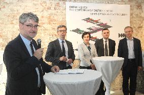 French Ambassador Gael Veyssiere visits language center in Dnipro