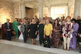 French Ambassador Gael Veyssiere visits language center in Dnipro