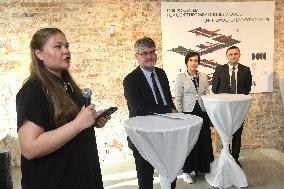 French Ambassador Gael Veyssiere visits language center in Dnipro