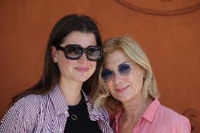 2025 French Open - Celebrities At Village Day 6 NB