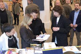 Ukraines President and First Lady visit Book Arsenal Festival in Kyiv