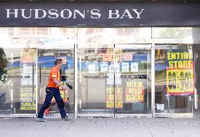 Hudson's Bay Closes All Stores - Canada