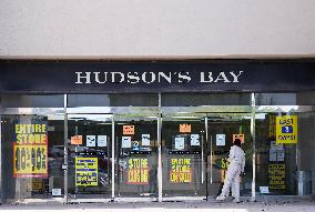 Hudson's Bay Closes All Stores - Canada