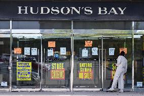 Hudson's Bay Closes All Stores - Canada