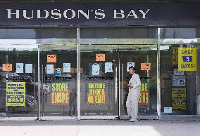 Hudson's Bay Closes All Stores - Canada