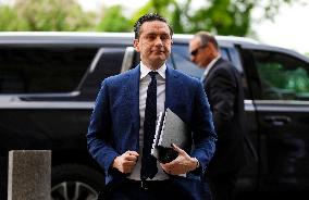 Pierre Poilievre Arrives At Parliament Hill - Ottawa