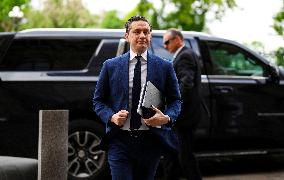 Pierre Poilievre Arrives At Parliament Hill - Ottawa