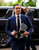 Pierre Poilievre Arrives At Parliament Hill - Ottawa