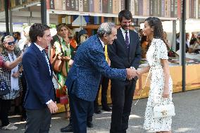 Queen Letizia At 84th Madrid Book Fair - Madrid