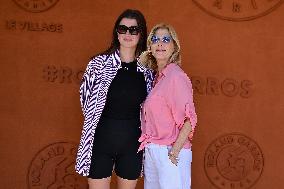 2025 French Open - Celebrities At Village Day 6