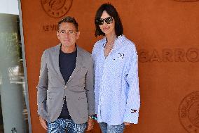 2025 French Open - Celebrities At Village Day 6