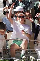 2025 French Open - Celebrities In Stands Day 6 NB