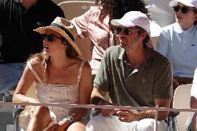 2025 French Open - Celebrities In Stands Day 6 NB