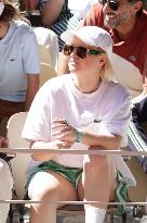 2025 French Open - Celebrities In Stands Day 6 NB